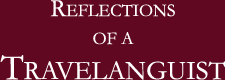 Logo of Reflections of a travelanguist